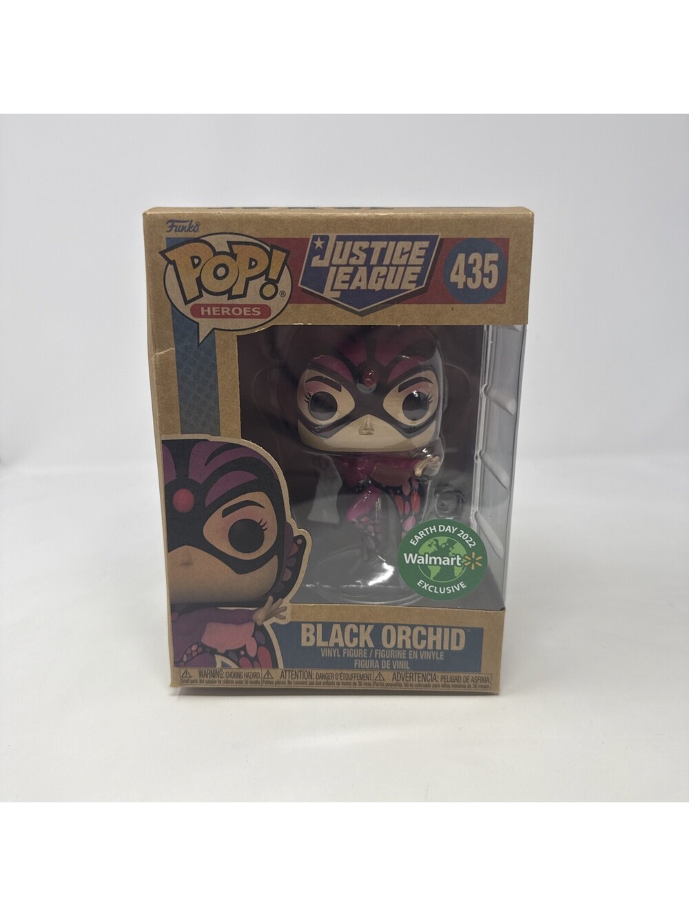 Funko Pop! Justice League Black Orchid #435 Earth Day 2022 Walmart